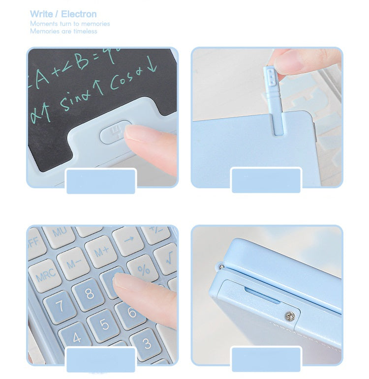 Planwith Compact Portable Calculator with Stylus Pad 128x75mm