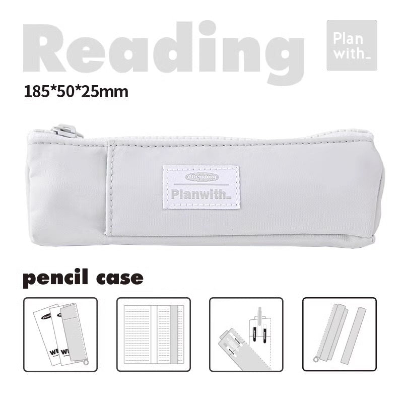 Planwith Pen Pouch Elastic Strap for Notebook Attachment Bookmark