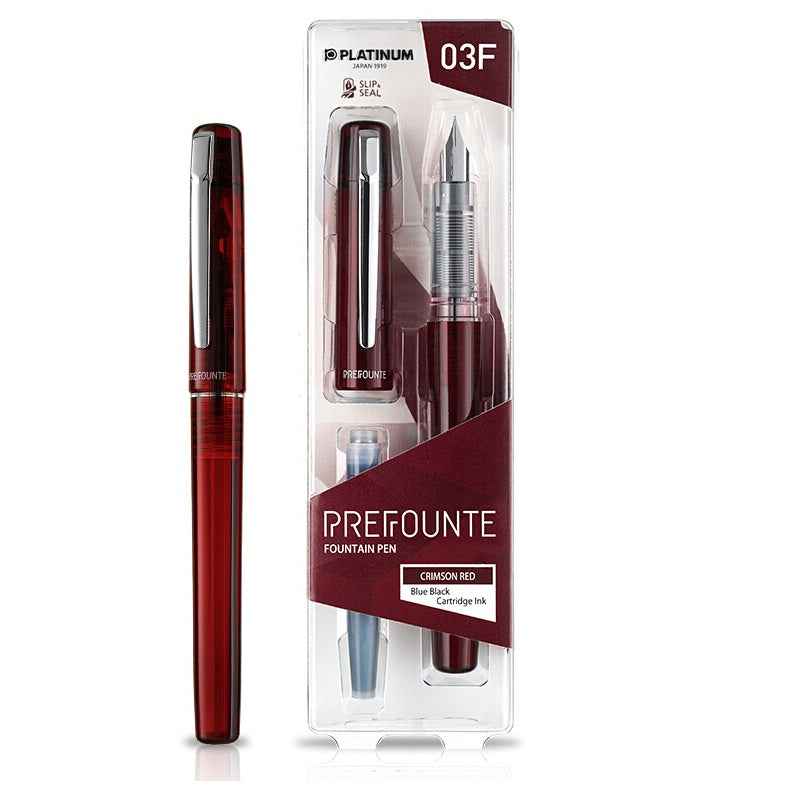 Platinum Prefounte Fountain Pen - 03 Fine