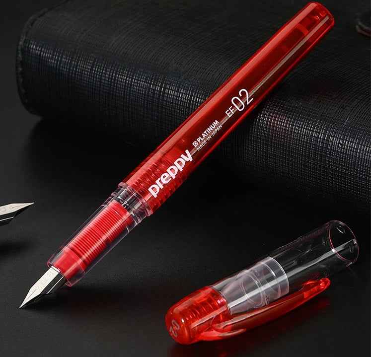 Platinum Preppy Fountain Pen with Ink Cartridge and Converter