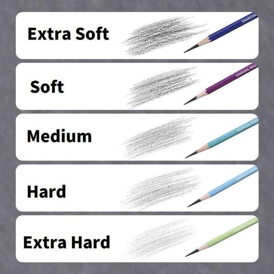 REMSONG Charcoal Pencils for Artists Drawing 8 Pieces