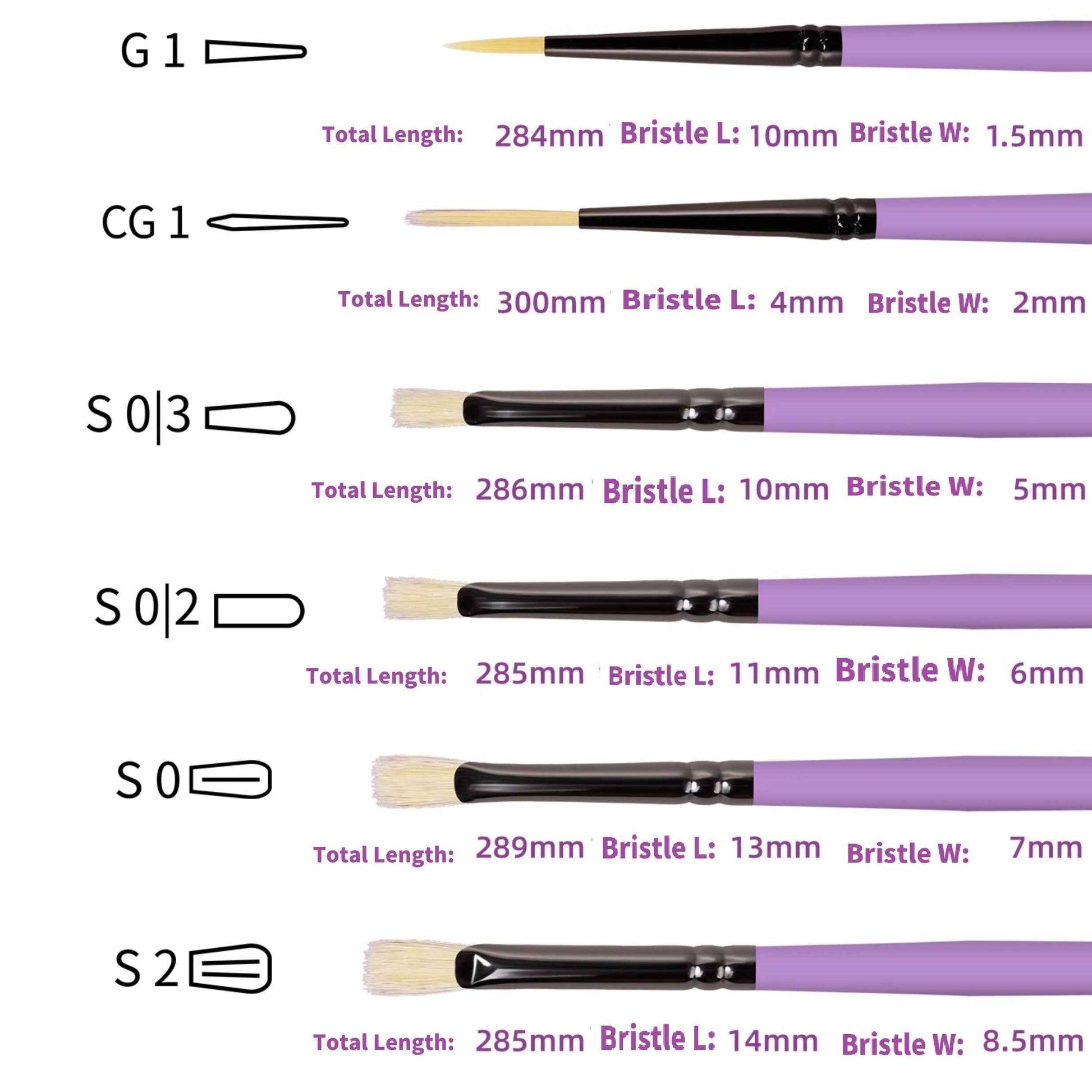 REMSONG Watercolor Brushes Professional Set 10 Pack