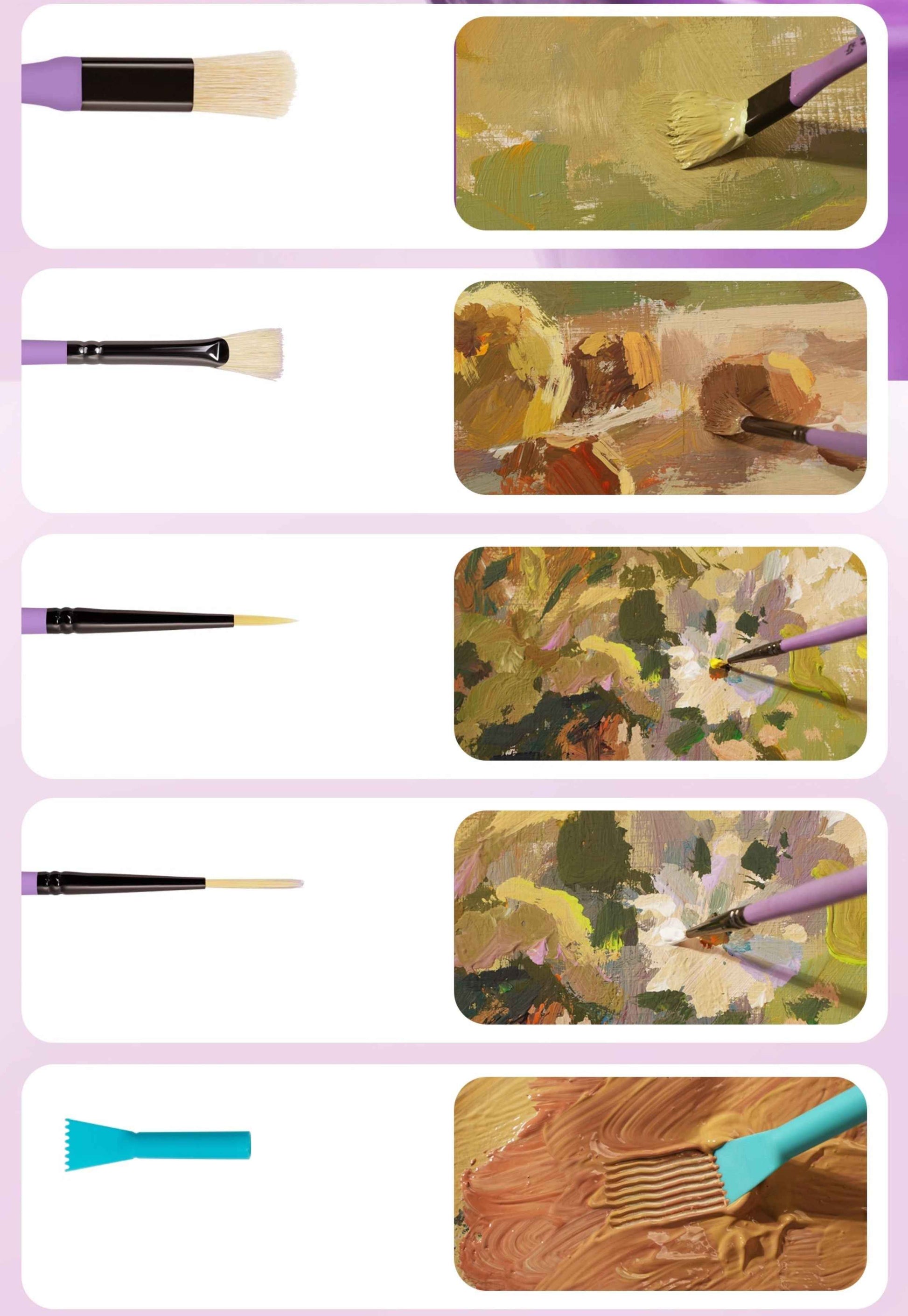 REMSONG Watercolor Brushes Professional Set 10 Pack