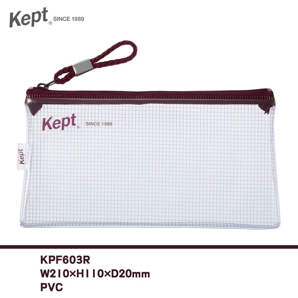 Raymey Fujii Pouch Kept PVC Mesh Pen Case