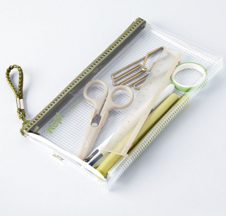 Raymey Fujii Pouch Kept PVC Mesh Pen Case