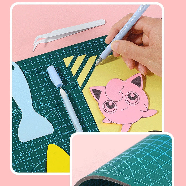 Scraper Craft Knife Pen and Glue Pen Set,4 Pack