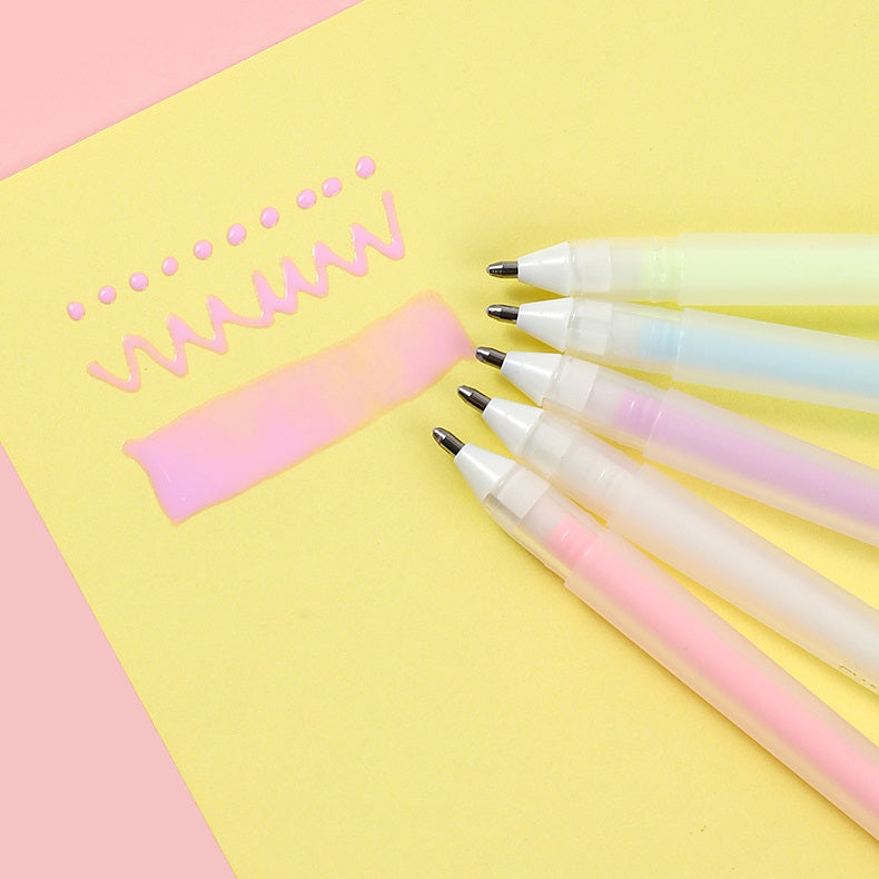 Scraper Craft Knife Pen and Glue Pen Set,4 Pack