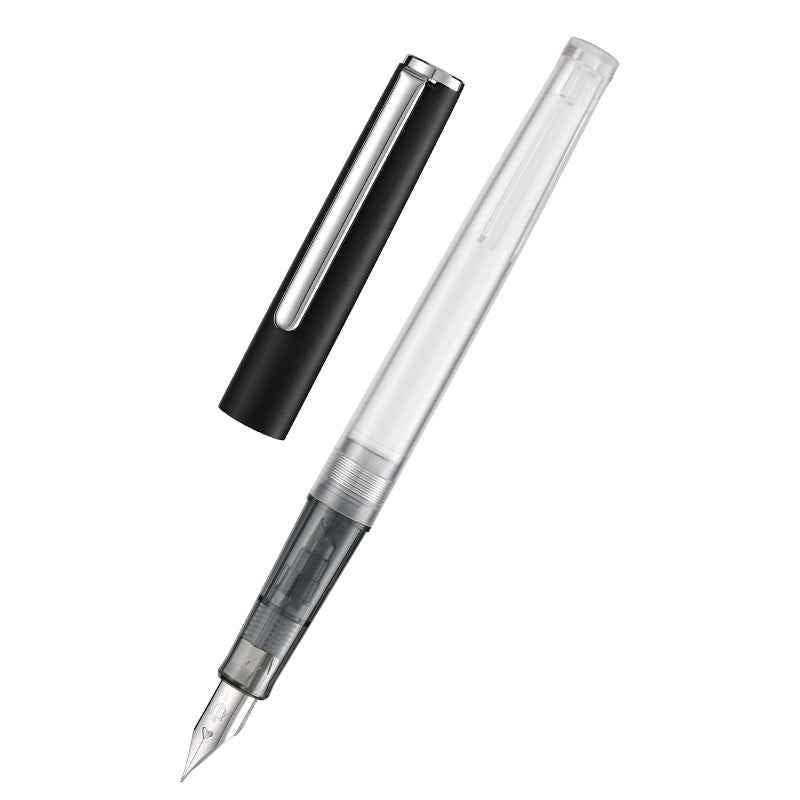 Sailor HighAce Neo Clear Beginners Fountain Pen, Steel Nib, Fine