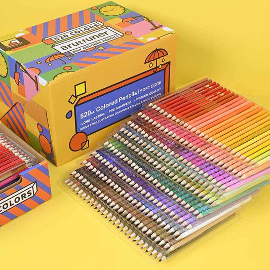 Brutfuner 520 Colored Sketching Pencils Soft Core Gift Box - TTpen
