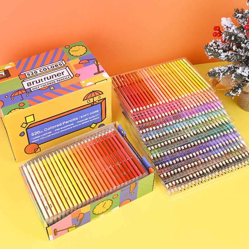 Brutfuner 520 Colored Sketching Pencils Soft Core Gift Box - TTpen
