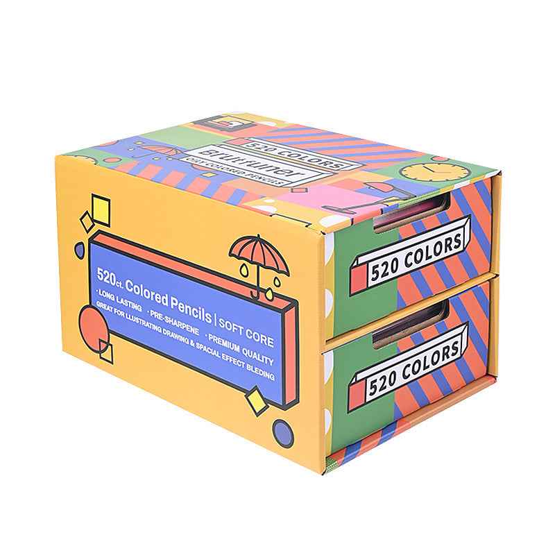 Brutfuner 520 Colored Sketching Pencils Soft Core Gift Box - TTpen