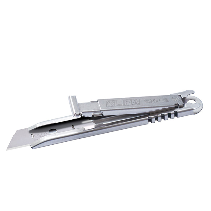 OLFA SK-12 Stainless Steel Self-Retracting Safety Knife