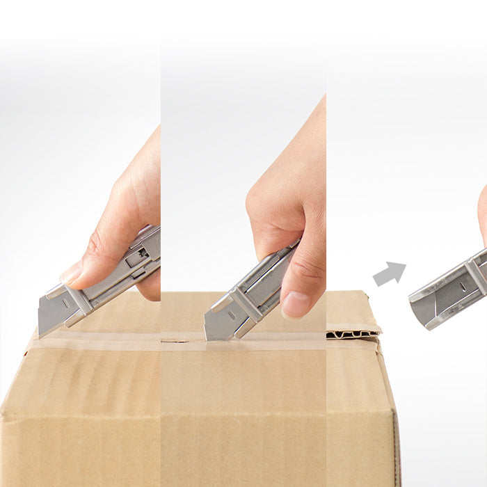 OLFA SK-12 Stainless Steel Self-Retracting Safety Knife