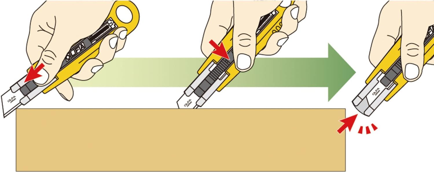 OLFA Self-Retracting Safety Utility Knife (SK-4)