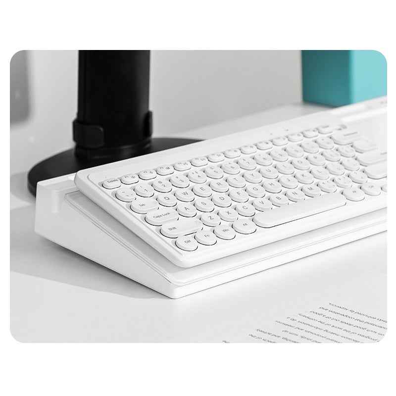 DELI NS124 NUSIGN Glass Desktop Whiteboard Desk Organizers with Drawer - TTpen