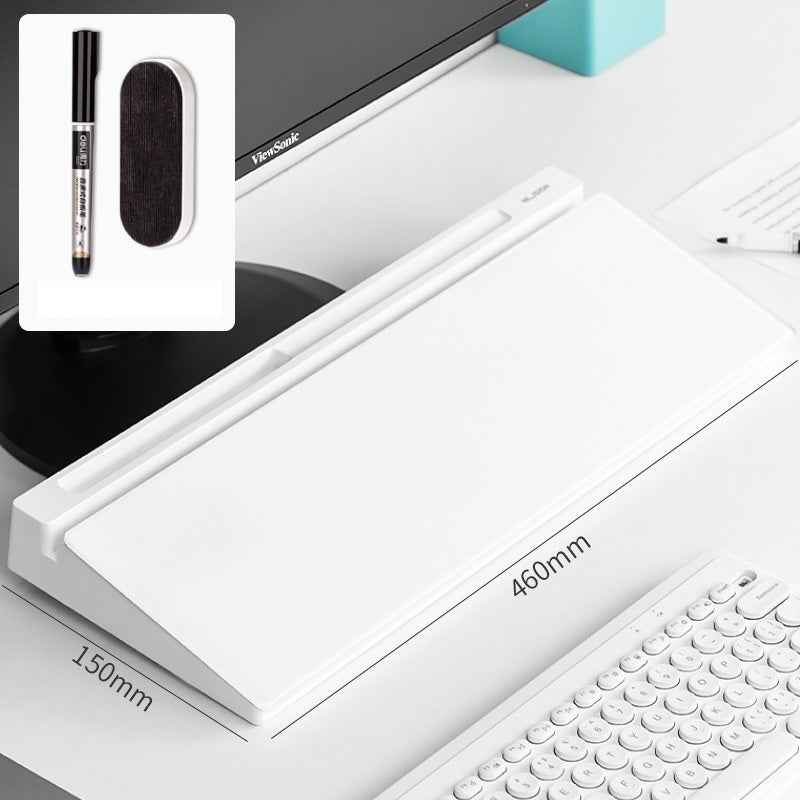 DELI NS124 NUSIGN Glass Desktop Whiteboard Desk Organizers with Drawer - TTpen