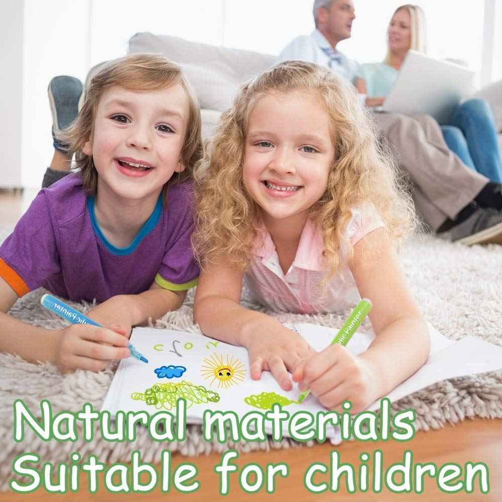 STA 1000 Acrylic Painter Marker Pens 24 Color for Glass Rock Wood Canvas - TTpen