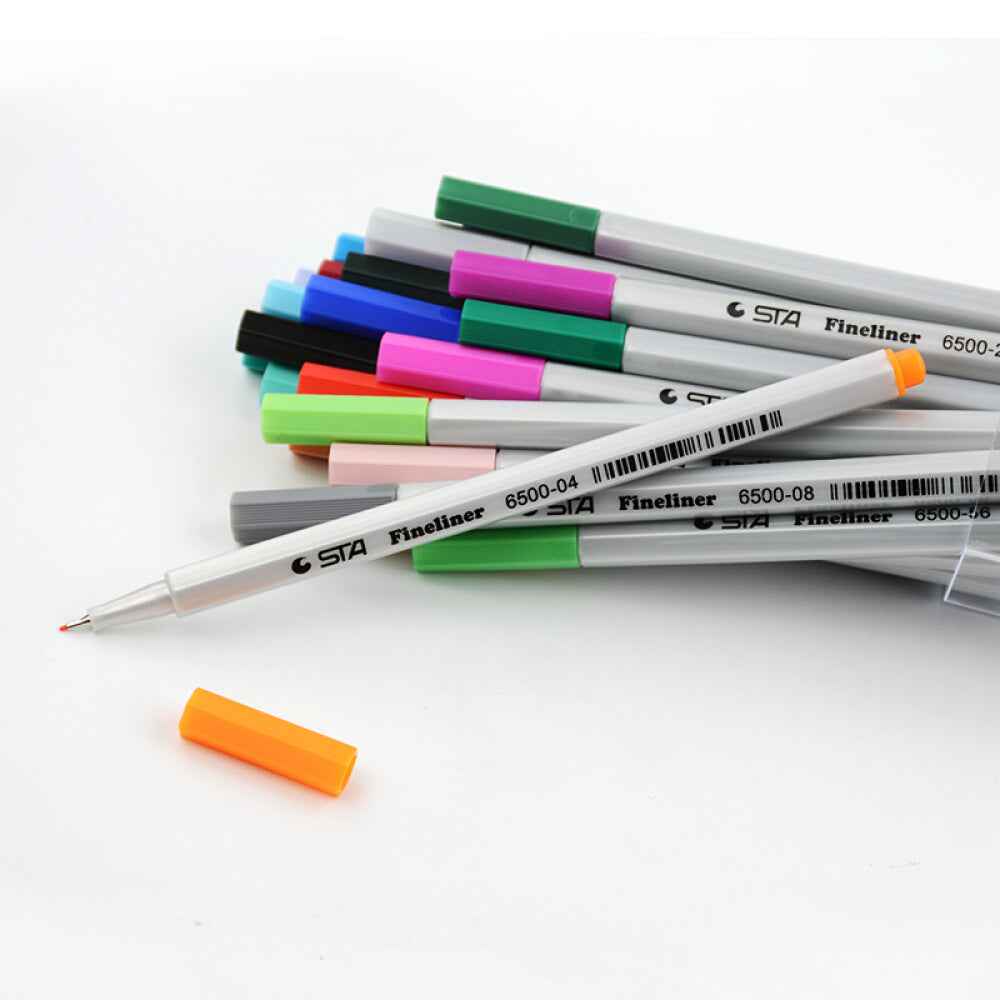 STA 26 Colors Art Fineliner Pens 0.4mm Fine Point - TTpen