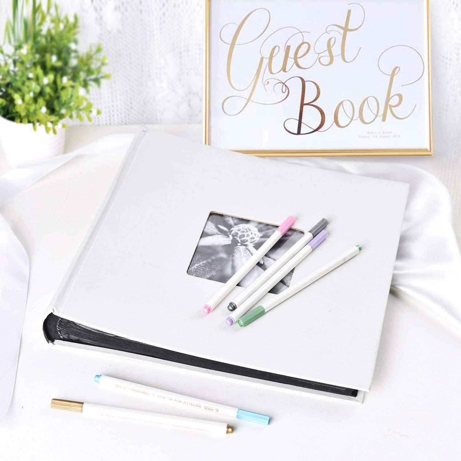 STA 10 Colors Metallic Marker Pens Fine Tip for DIY Photo Album,Scrapbooking,Card Marking - TTpen