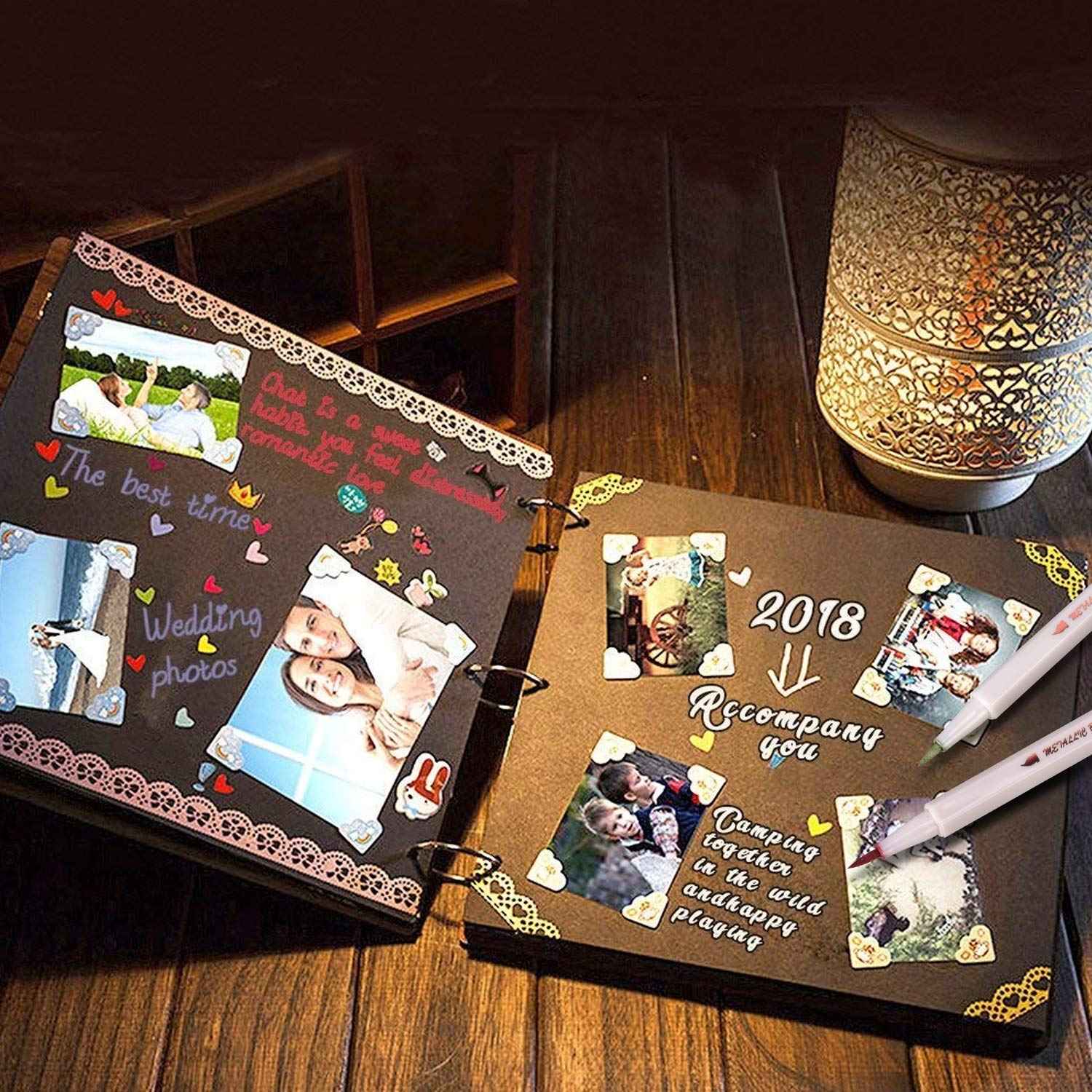 STA 10 Colors Metallic Marker Pens Brush Tip - TTpen