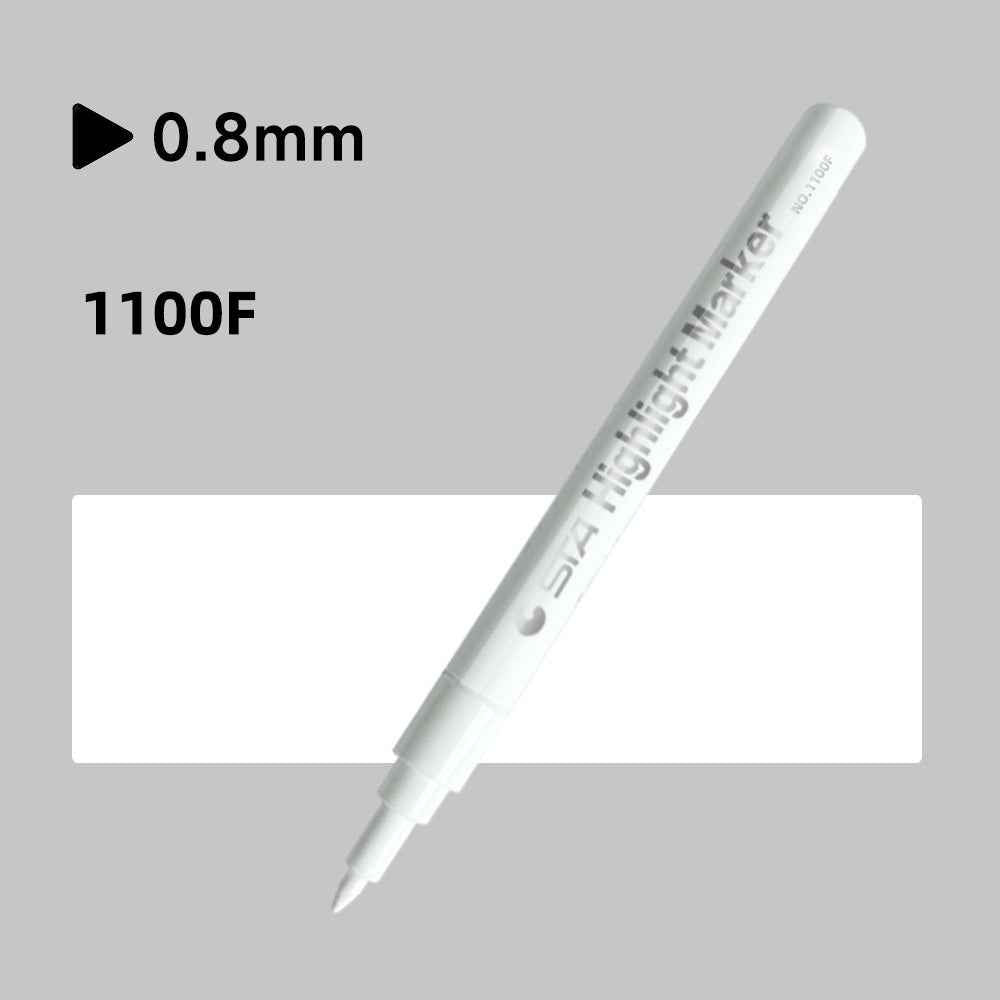 STA Hightlight Marker Gold Silver White - 4 Pack