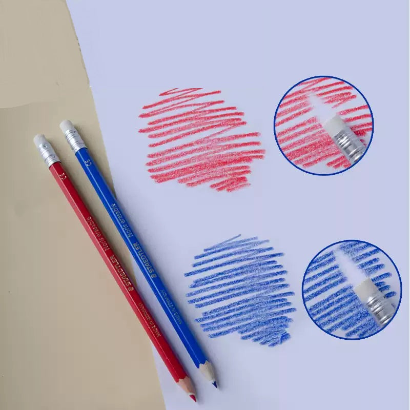 STAEDTLER Noris® Erasable 14450 Colored Pencils Red/Blue