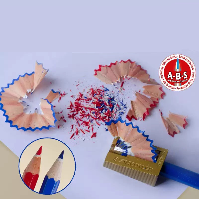 STAEDTLER Noris® Erasable 14450 Colored Pencils Red/Blue