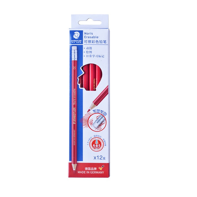 STAEDTLER Noris® Erasable 14450 Colored Pencils Red/Blue