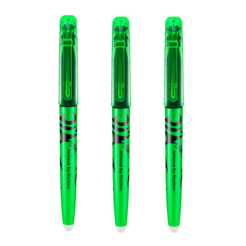 Pilot FriXion Light Erasable Highlighters, Chisel Tip, 3 Count Green