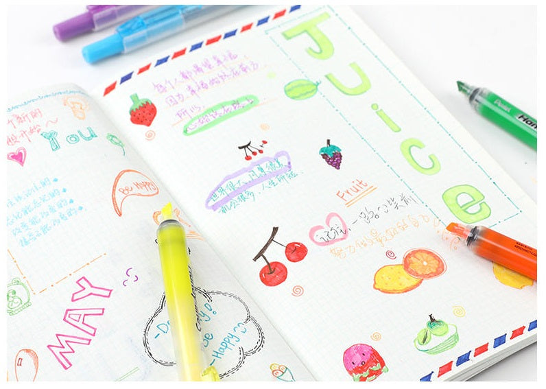 Pentel Handy-line S Retractable Highlighter with Refill, Chisel Tip