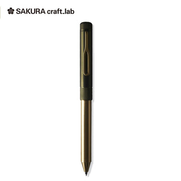 Sakura Craft Lab 004 3-in-1 2 Color 0.4 mm Gel Multi Pen + 0.5 mm Pencil