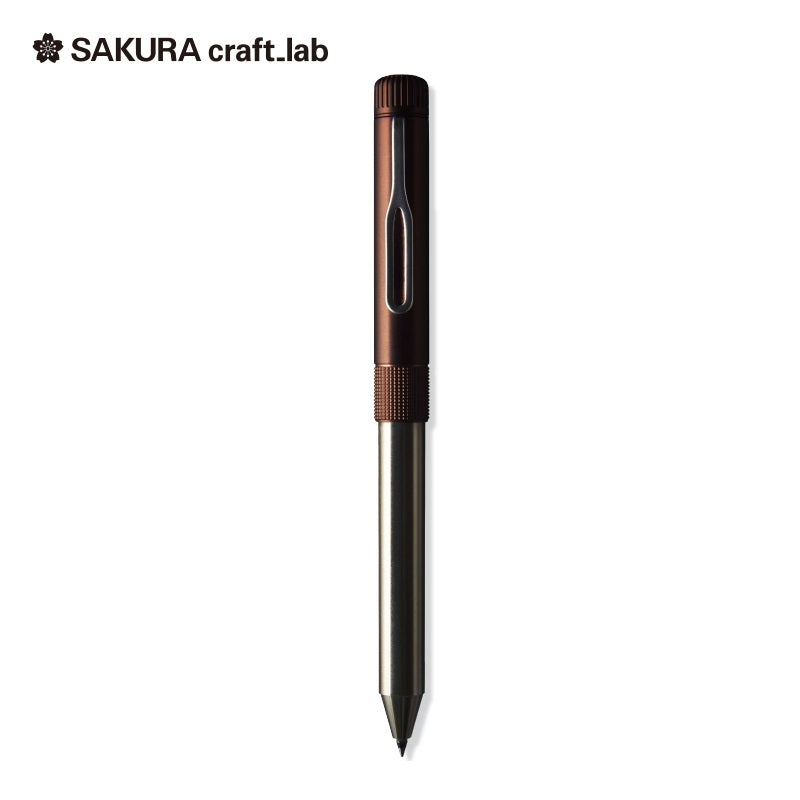 Sakura Craft Lab 004 3-in-1 2 Color 0.4 mm Gel Multi Pen + 0.5 mm Pencil