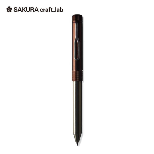 Sakura Craft Lab 004 3-in-1 2 Color 0.4 mm Gel Multi Pen + 0.5 mm Pencil