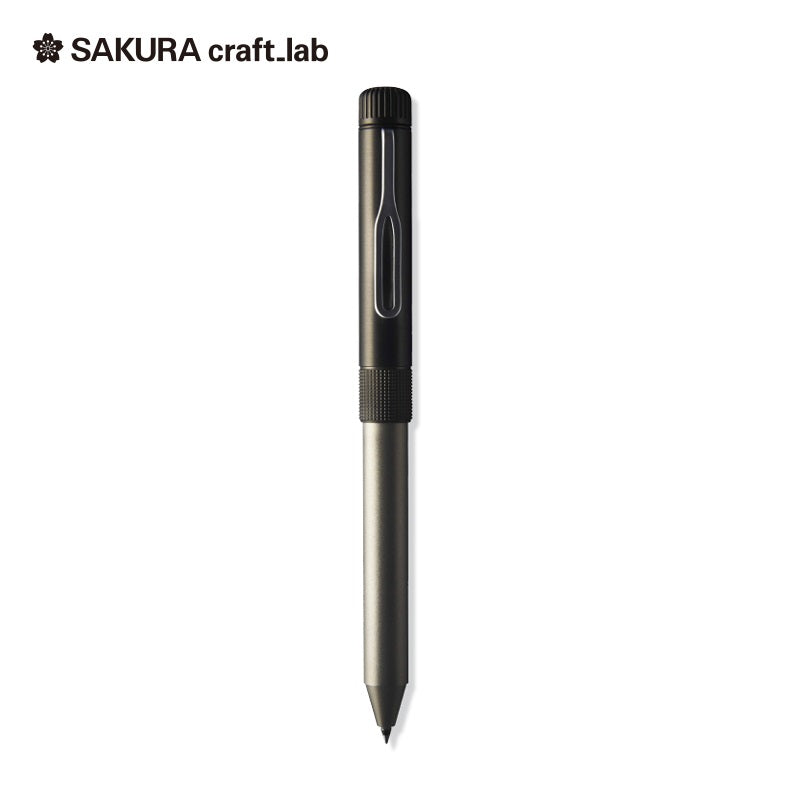 Sakura Craft Lab 004 3-in-1 2 Color 0.4 mm Gel Multi Pen + 0.5 mm Pencil