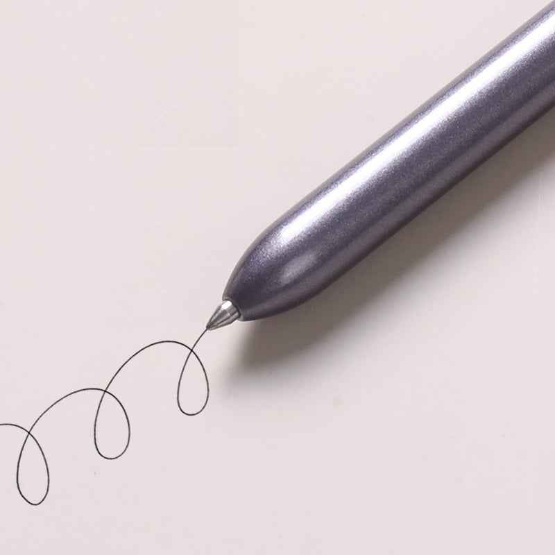 Sankou JZ19 Rotating Metal Ballpoint Pen 0.5mm Black Ink