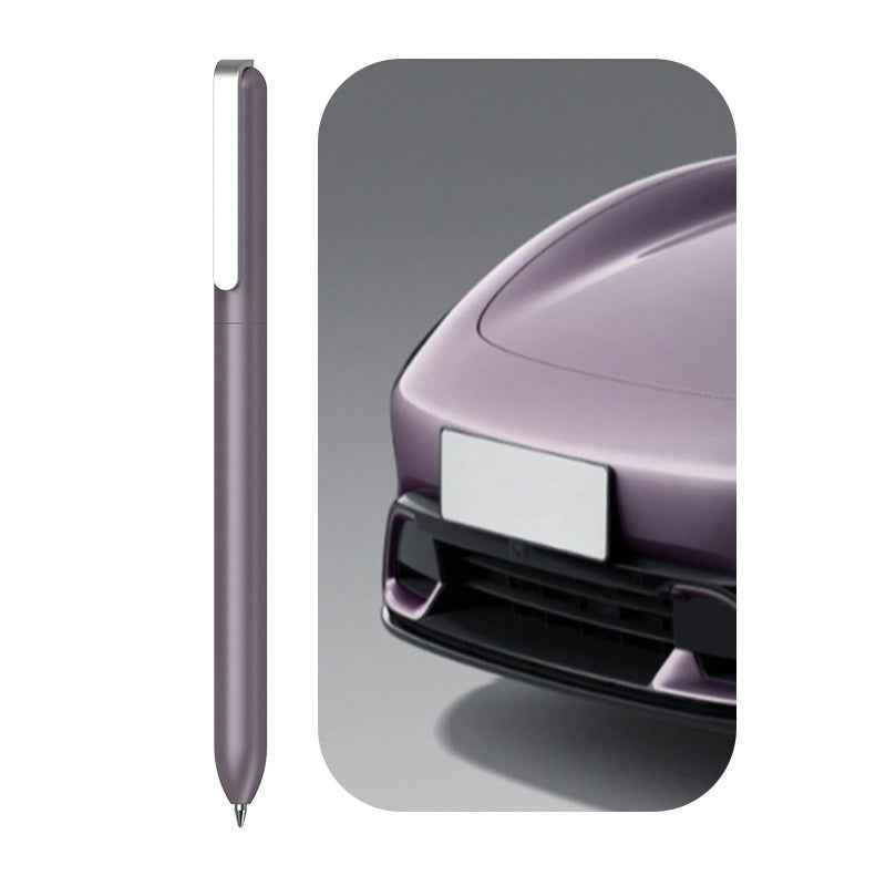 Sankou JZ19 Rotating Metal Ballpoint Pen 0.5mm Black Ink