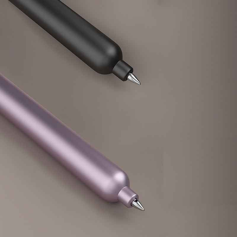 Sankou Metal Rotating Gel Pen 0.5mm Black Ink Anti-Roll