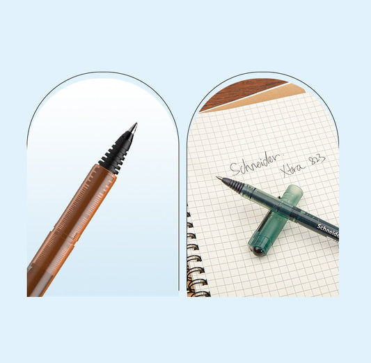 Schneider XTRA 823 Liquid Black Ink Rollerball Pen 0.5mm 4 Pack