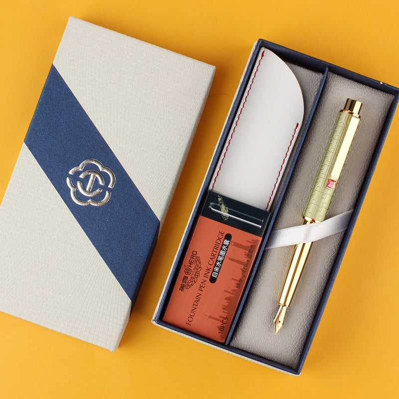 Hero HS209 Fountain Pen for Lady Green