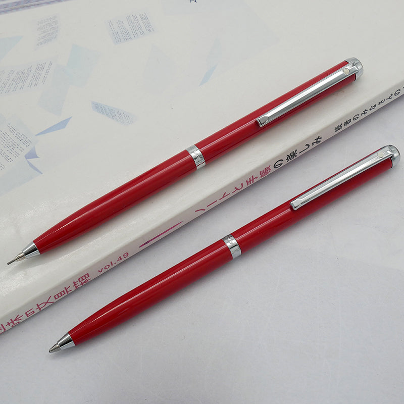 Sheaffer Ferrari 200 Rosso Corsa Ballpoint Pen Mechanical Pencil Set