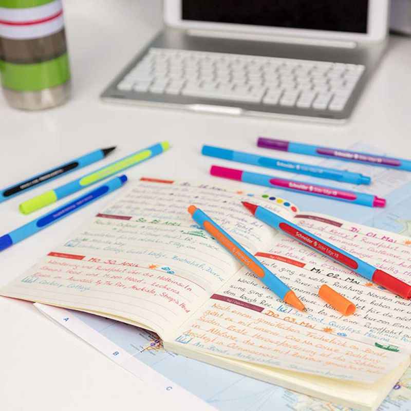 Schneider Slider Edge XB (Extra Broad) Ballpoint Pen 10 Colors