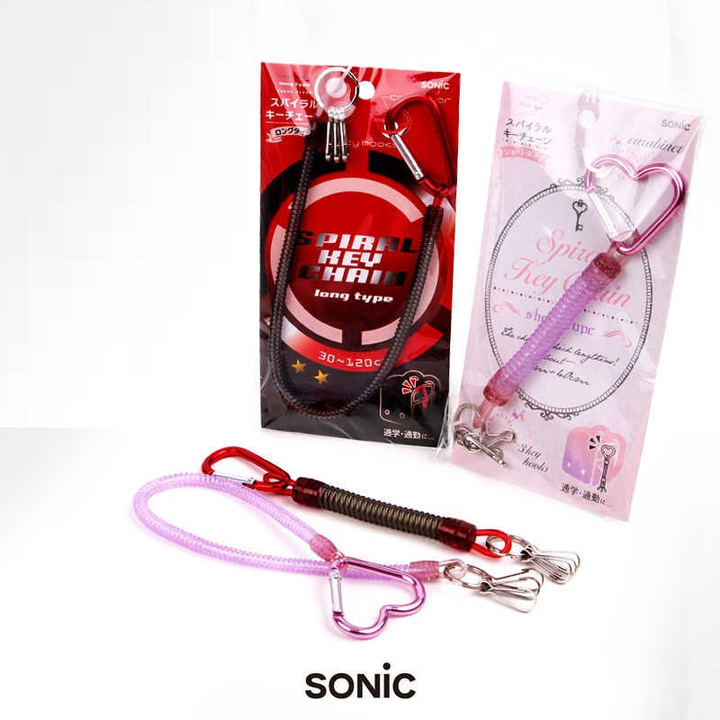 Sonic Spiral Keychain Key Holder - TTpen