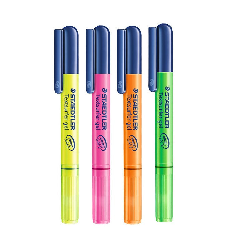 Staedtler 264 Textsurfer Gel Ultra-Soft Highlighter,3mm,4 Colors