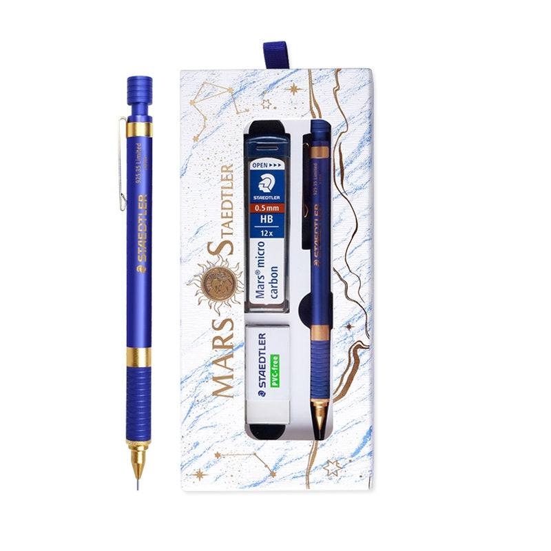Staedtler 925 35 Limited Mechanical Pencil 0.5mm with Leads and Eraser