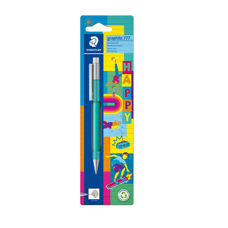 Staedtler Graphite 777 Mechanical Pencil,0.5mm Happy - TTpen