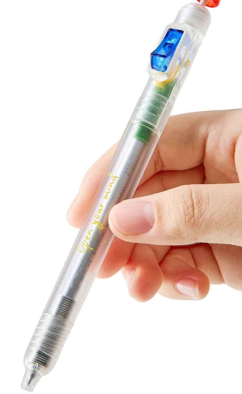 Switch On 0.5mm Black Ink 6-Color Gel Pen Set – Stress Relief Click Pens