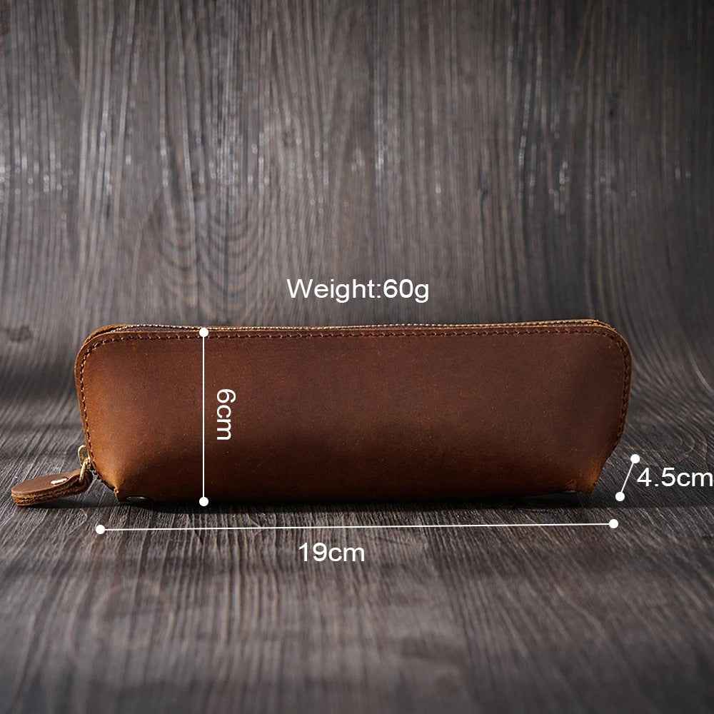 Genuine Leather Pencil Case (Pens,Cables,Stationery and Personal Items) - TTpen