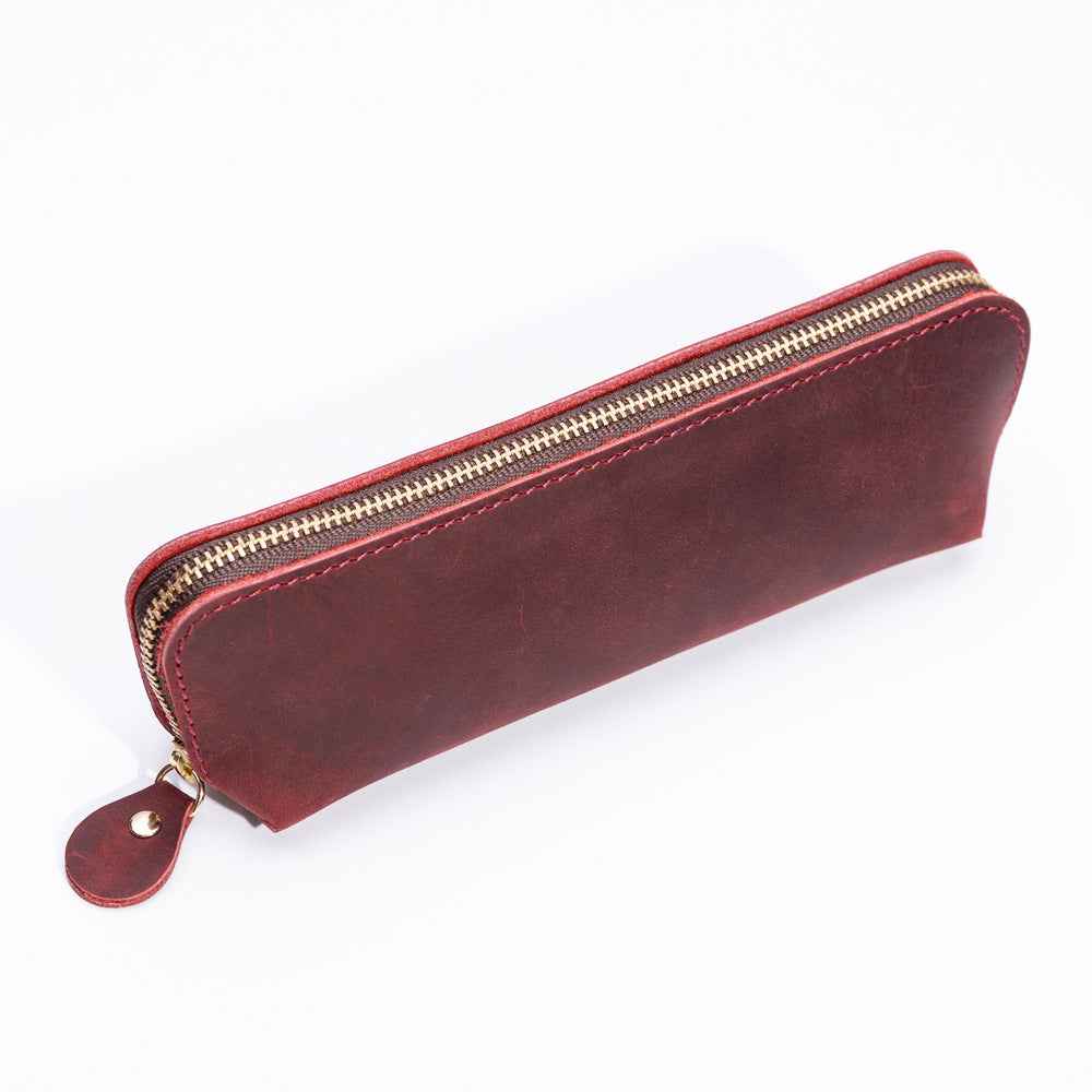 Genuine Leather Pencil Case (Pens,Cables,Stationery and Personal Items) - TTpen