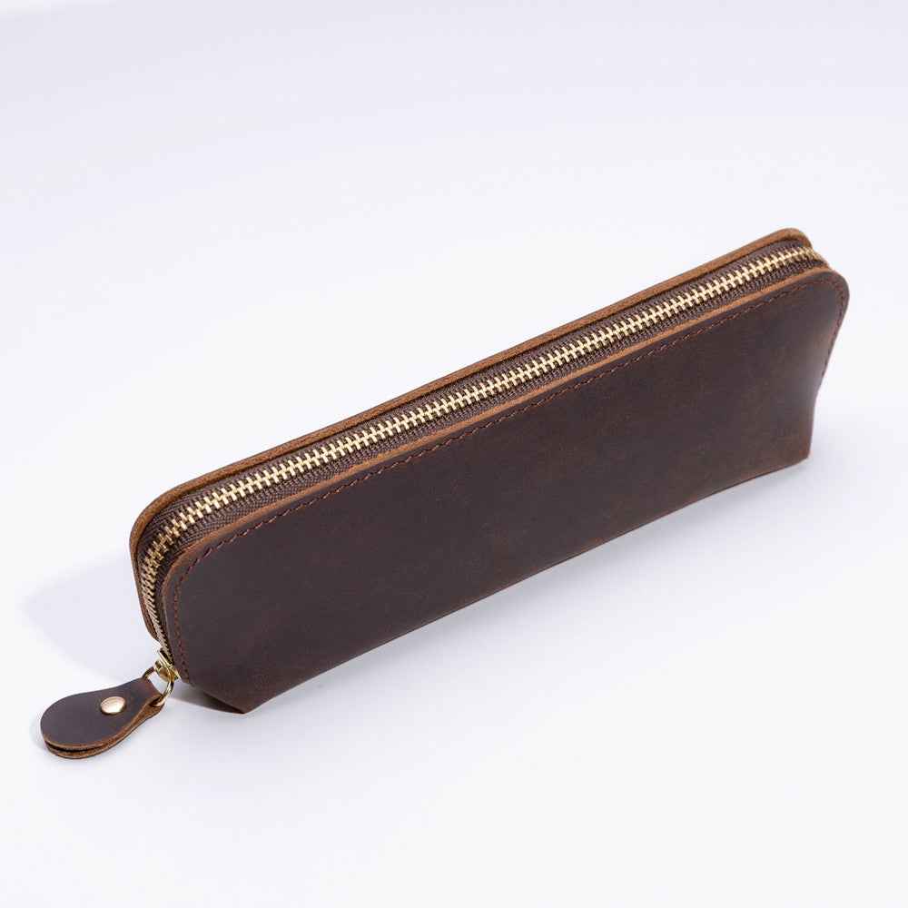 Genuine Leather Pencil Case (Pens,Cables,Stationery and Personal Items) - TTpen