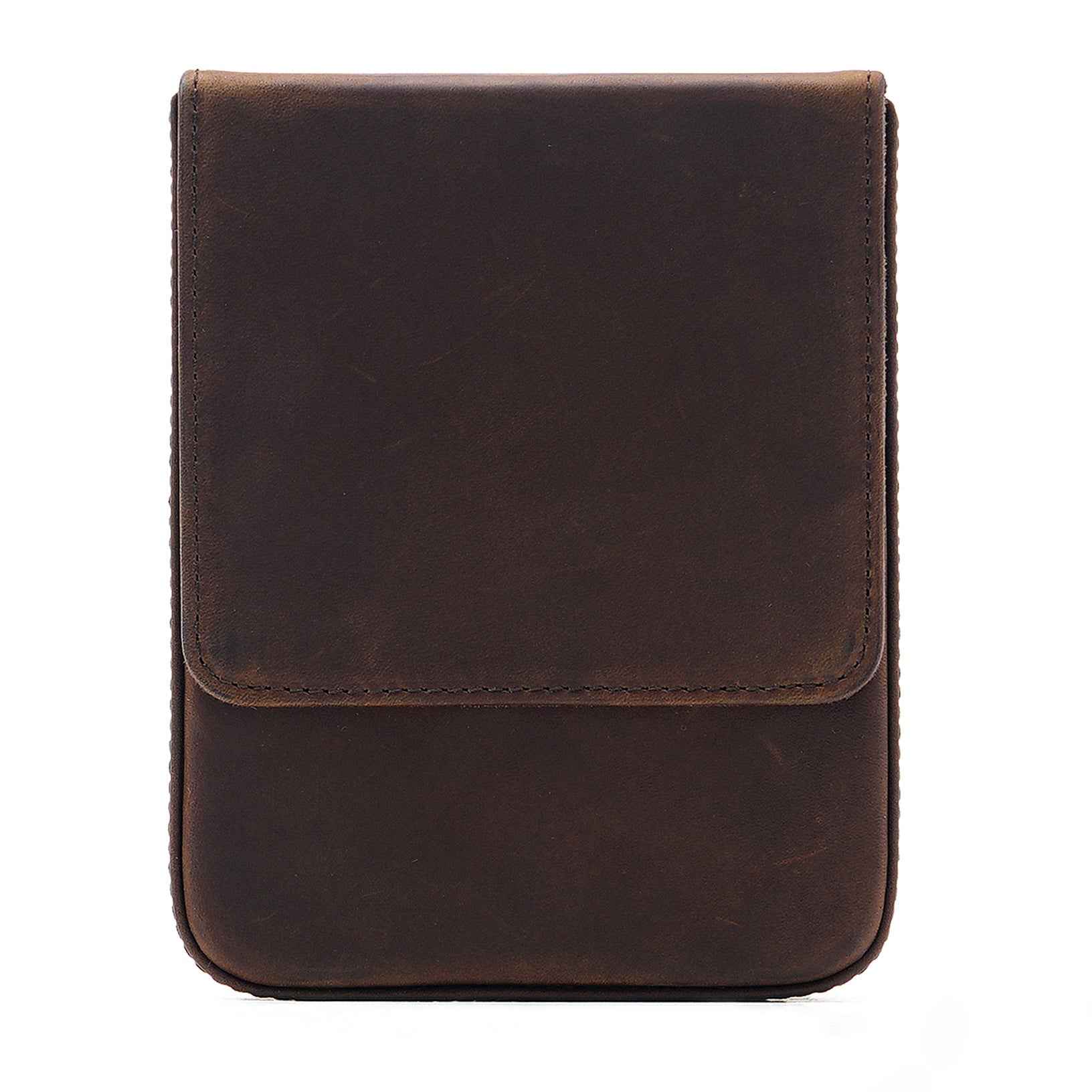 Vintage Leather Pen Case Storage with 6 Slots - TTpen